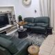 Bamileké African Coffee Table And Stool