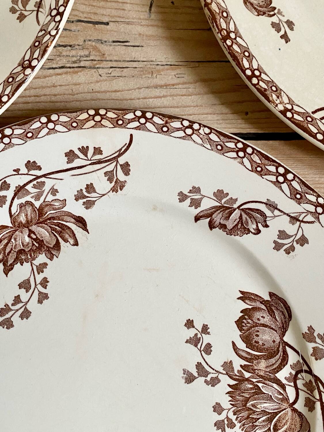 Antique plates