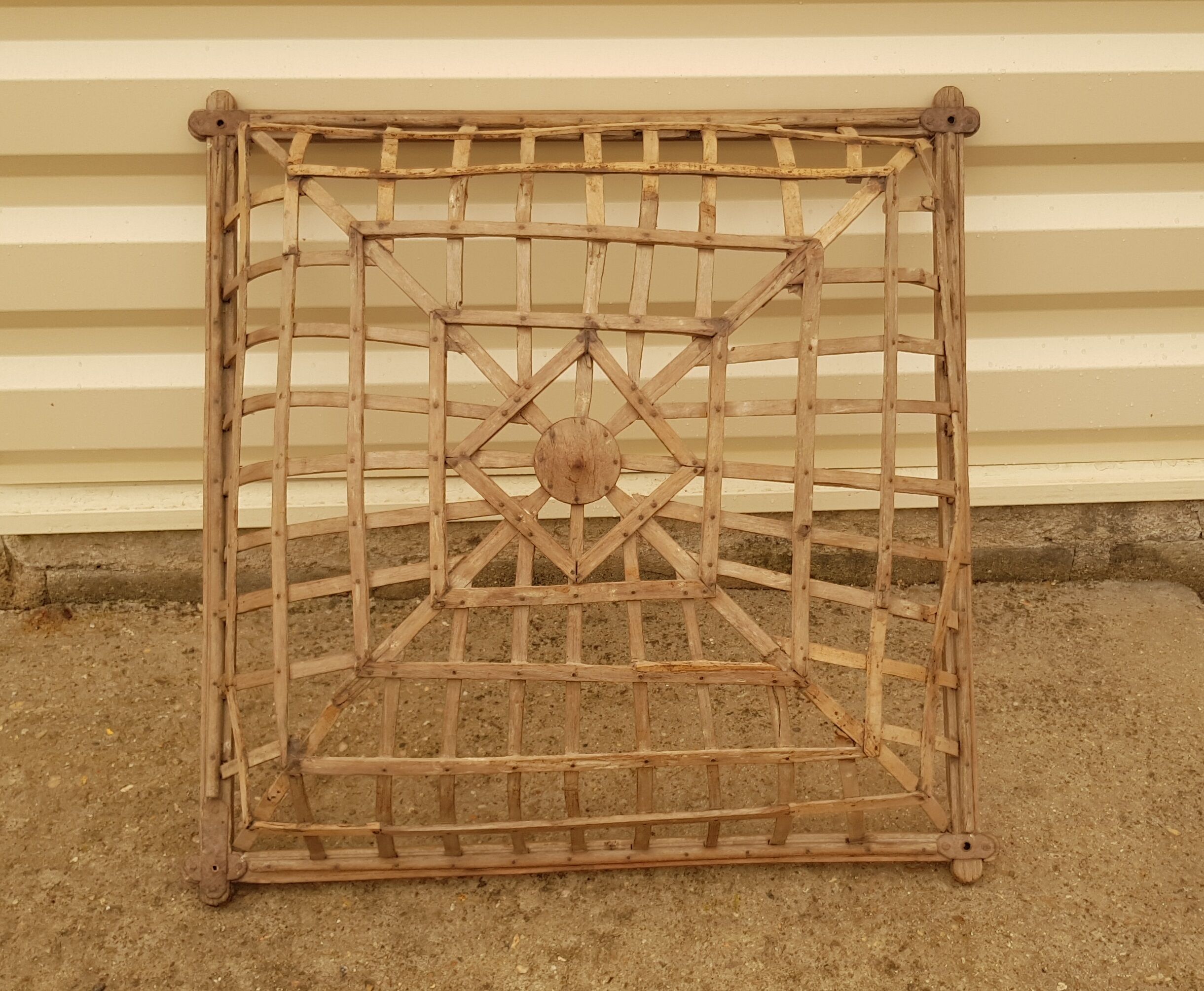 Old teak palanquin roof dome