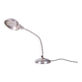 Lampe de table Bauhaus en acier chromé par M. Prokop, République tchèque, années 1930