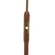 Lampadaire scandinave en teck et en métal, Örebro Arbetarverkstad, Suède, 1940