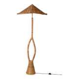 Italian Styled Rattan Floor Lamp