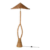 Italian Styled Rattan Floor Lamp