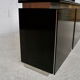 Steel and oak 70's enfilade by ludovico acerbis