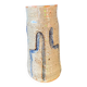 Beautiful glazed stoneware vase by the ceramist Jean Tessier. Late 20th century.