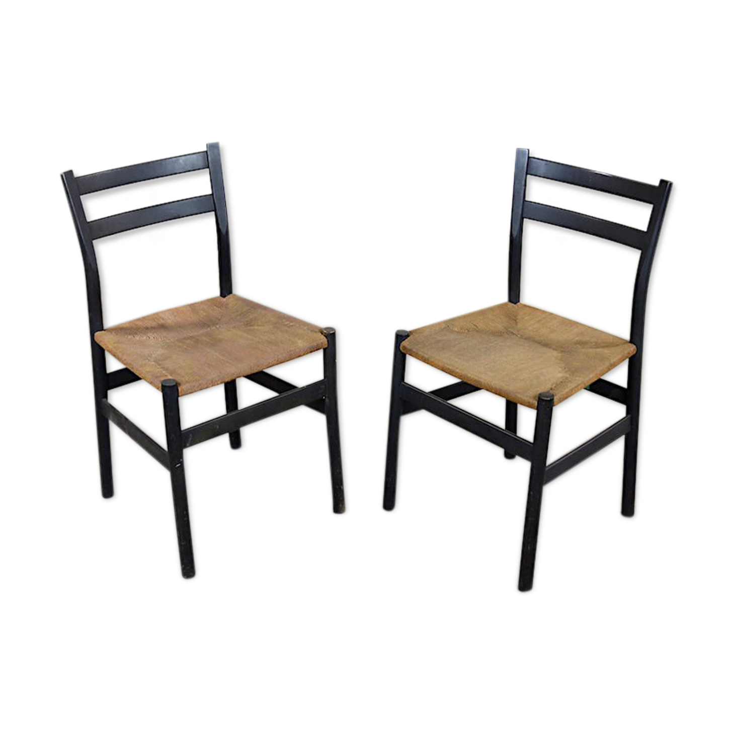 Pair of vintage design chairs - Scandinavian 1960