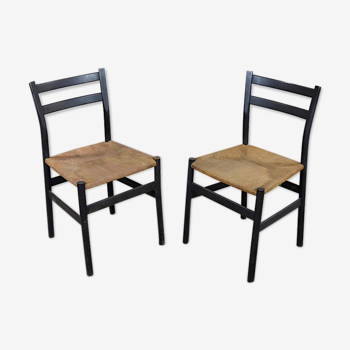 Pair of vintage design chairs - Scandinavian 1960