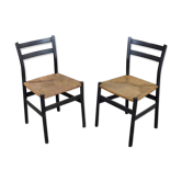 Paire de chaises vintage scandinaves 1960