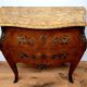 Curved louis XV style chest of drawers