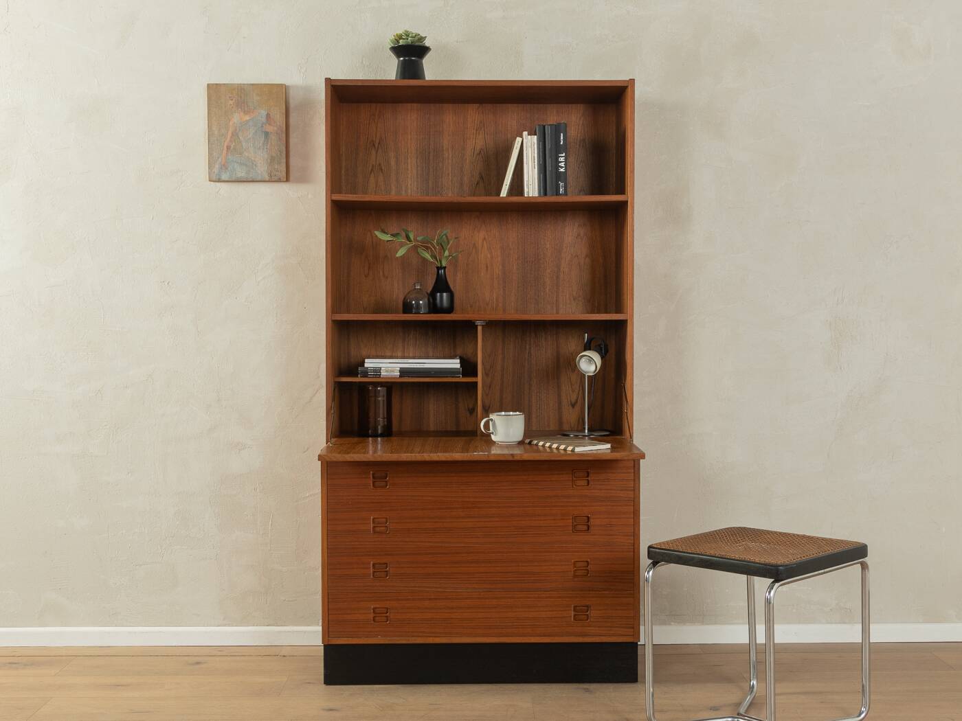 60s secretary desk with drawers