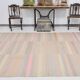 8x10 Salmon & Blue Soft Vintage Rug, 229x311Cm SK33342