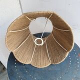 Vintage old rope lampshade