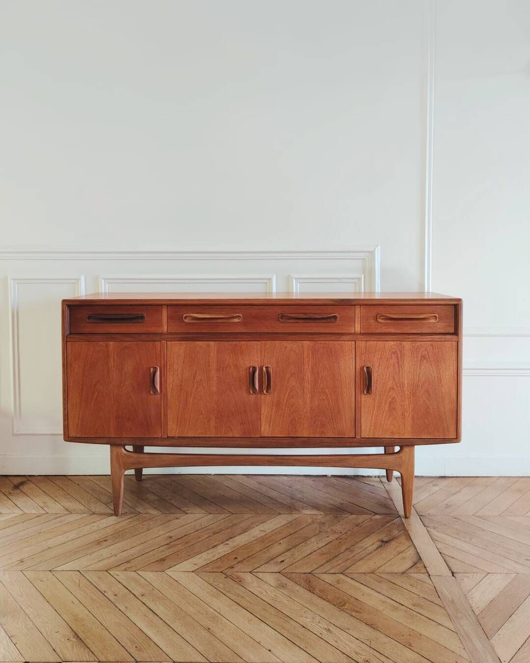 Renovated G Plan Fresco enfilade, Scandinavian style, 1960s vintage.