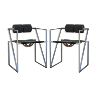 Mario Batta's "Seconda" armchairs