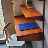 Scandinavian modular desk shelf by Kai Kristiansen, 1960