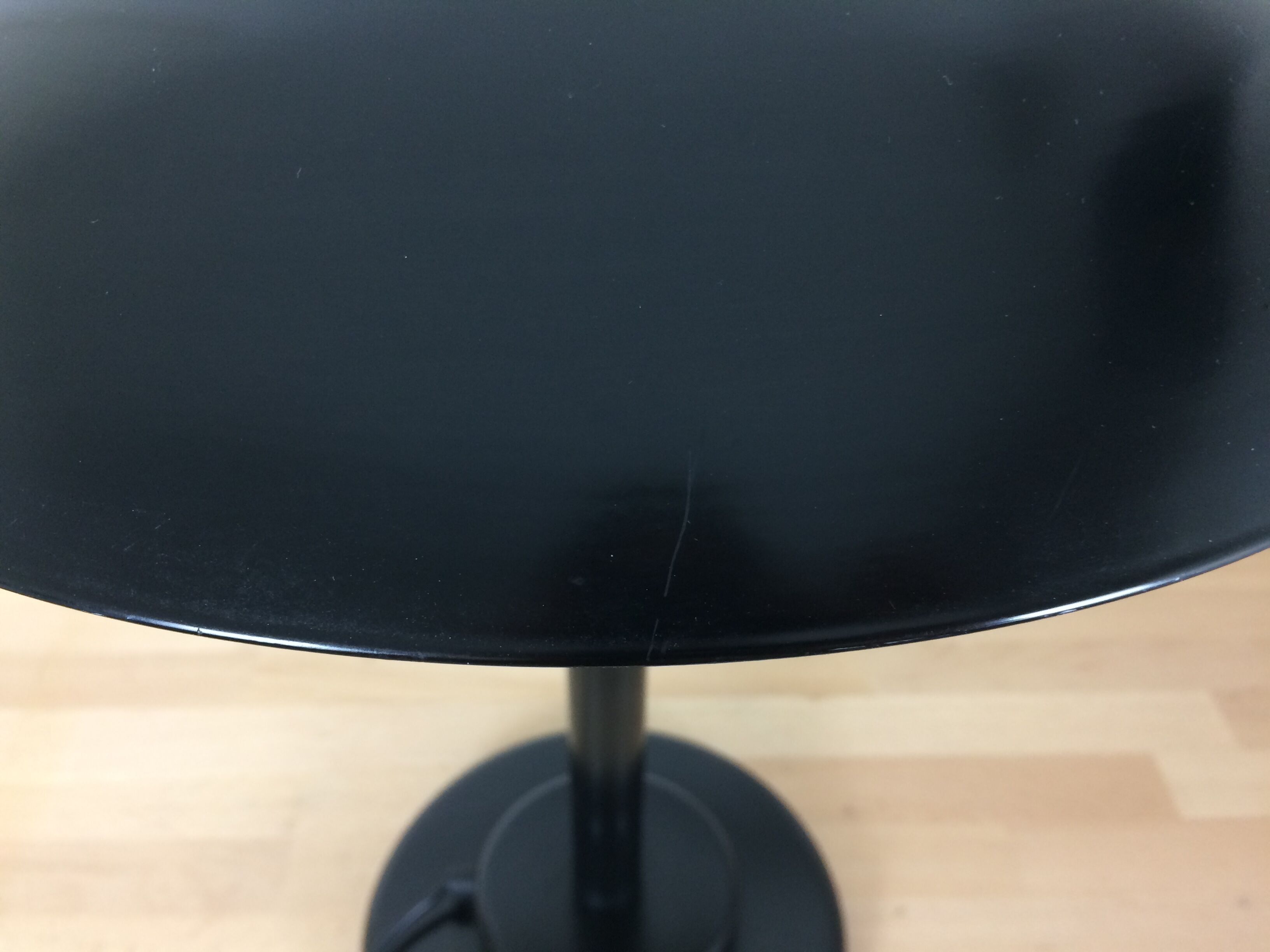 Black mushroom lamp, 80s