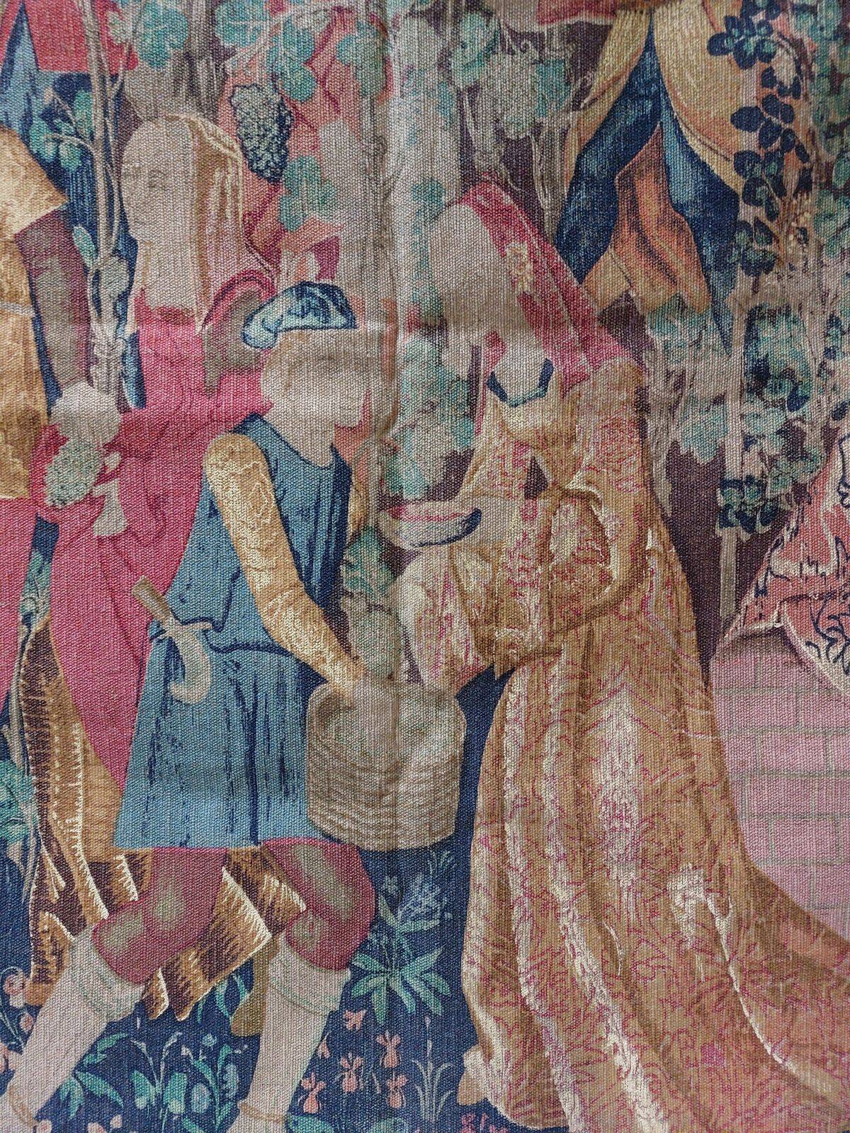 Tapisserie murale Artis Flora "Les Vendanges" dans l'esprit d'Aubusson - #1