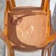 Pair of vintage wooden chairs
