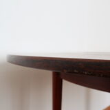 Round table extendable rosewood