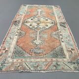 Tapis vintage turc oushak 140x78 cm