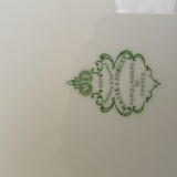 2 porcelain plates Mass and Surget diam 24 cm