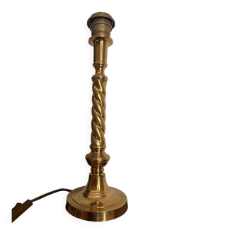 Vintage brass lamp base