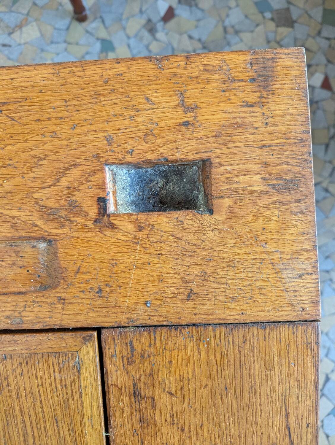 Double school desk