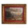 Peinture italienne, paysage signé et daté de 1846.