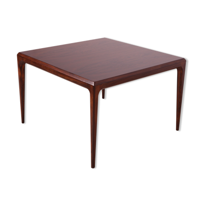 Table basse en palissandre de Johannes Andersen pour CFC Silkeborg, années 1960