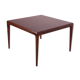Table basse en palissandre de Johannes Andersen pour CFC Silkeborg, années 1960