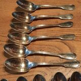 Silver-plated metal teaspoon
