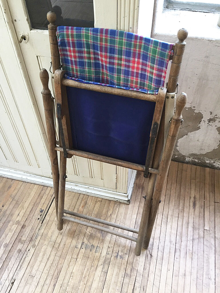 Colonial garden folding chair