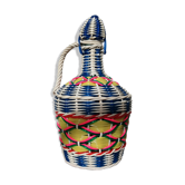 Scoubidou glass carafe