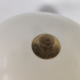 Brass and metal-laying lamp