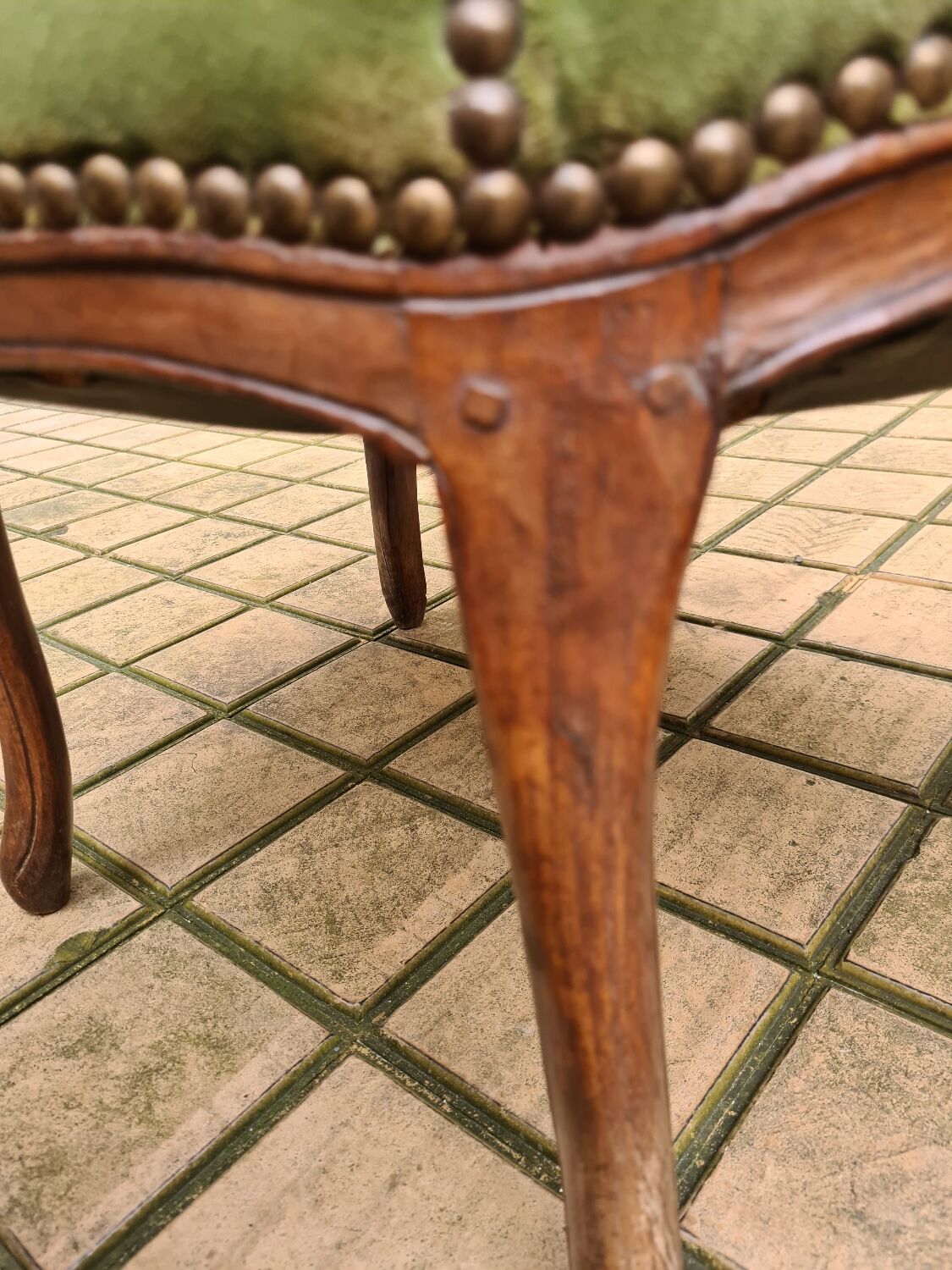 Pair of armchairs Louis XV period, stamped Baudin