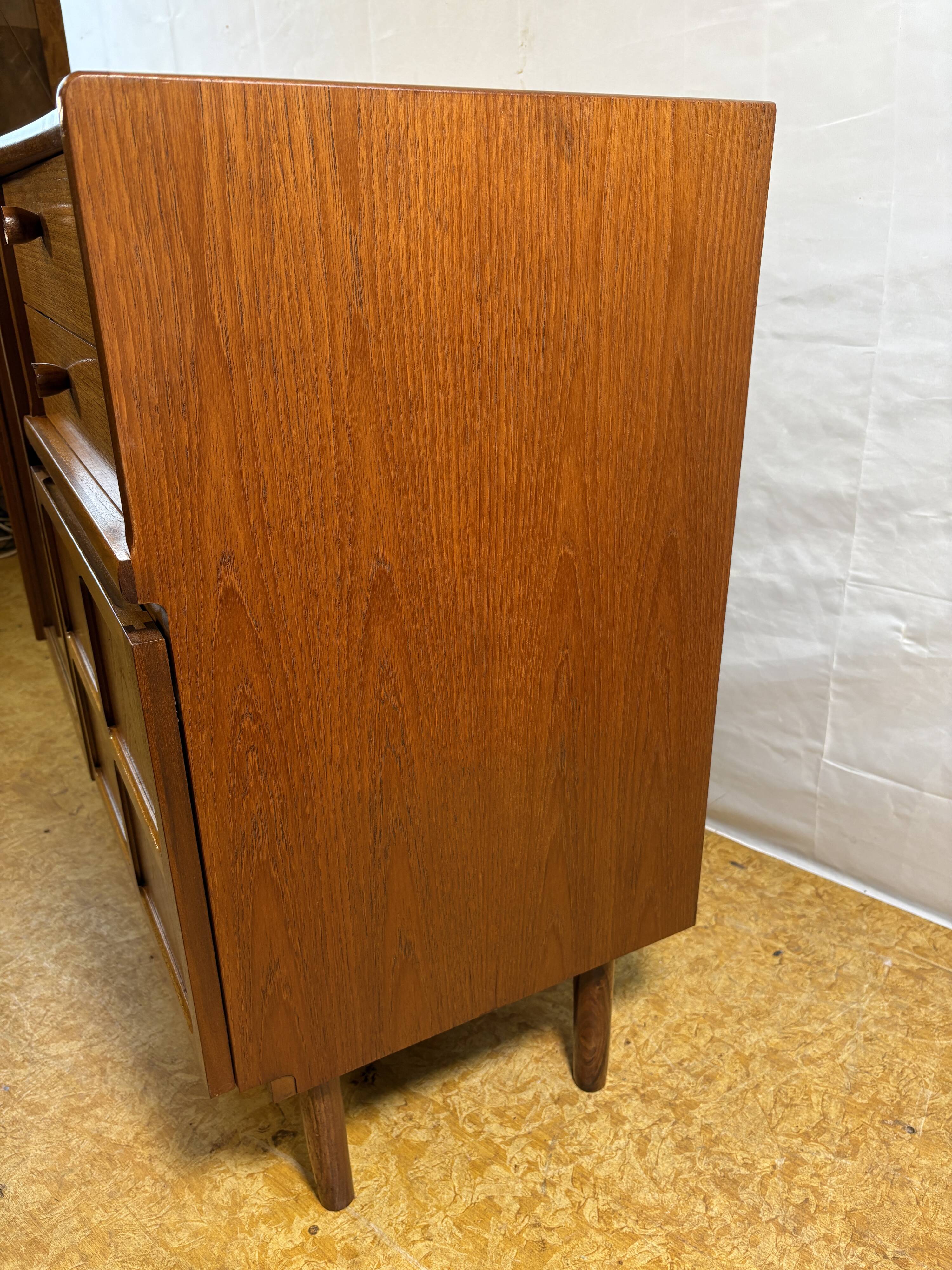 Vintage Retro Nathan Teak Music Cabinet | Circa 1960 | Mid-Century Design