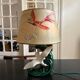 1950s ceramic bird lamp