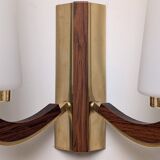 Brass wall light
