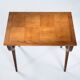 Tables gigognes gigognes du milieu du siècle avec parquet en chêne, France des années 1950