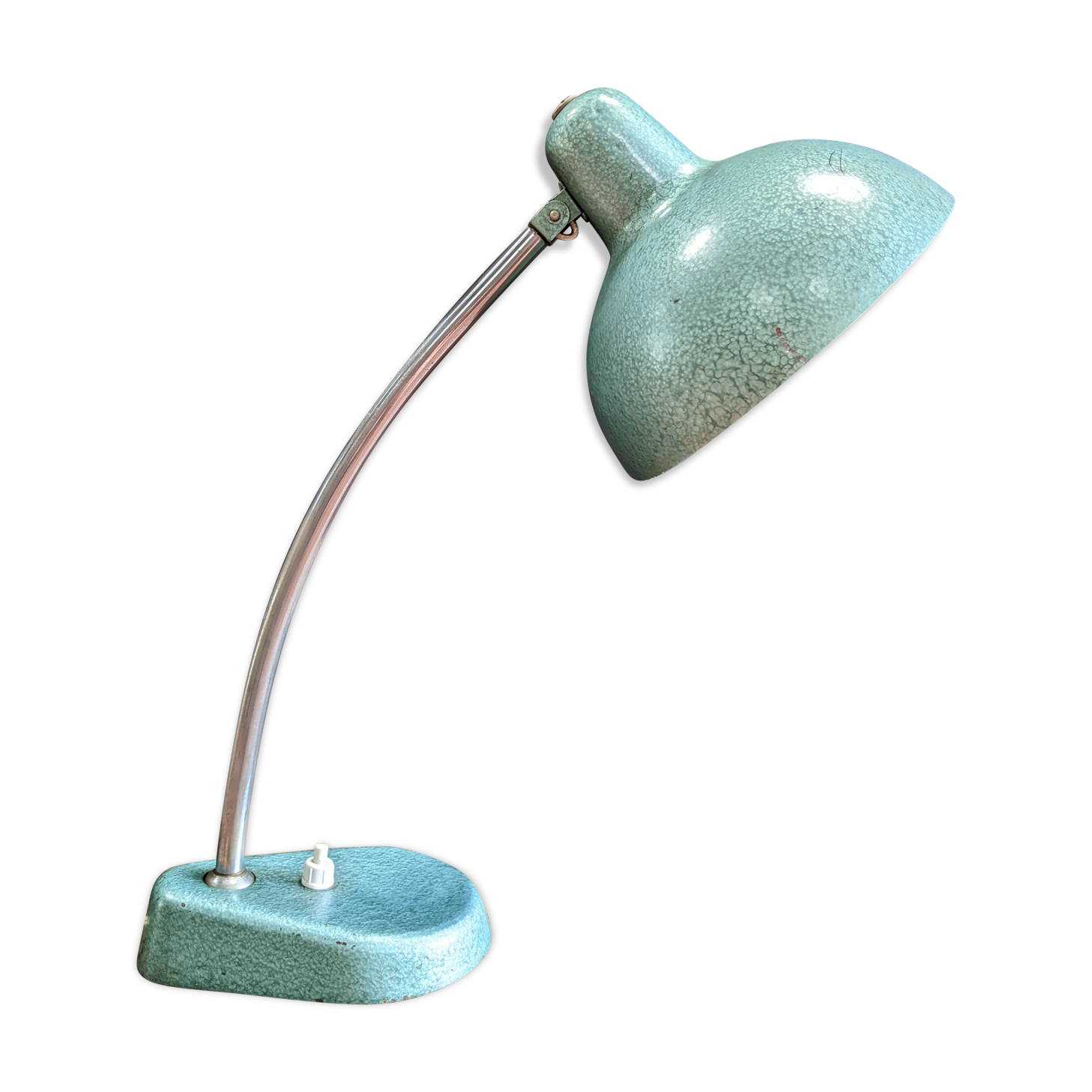 Industrial desk lamp