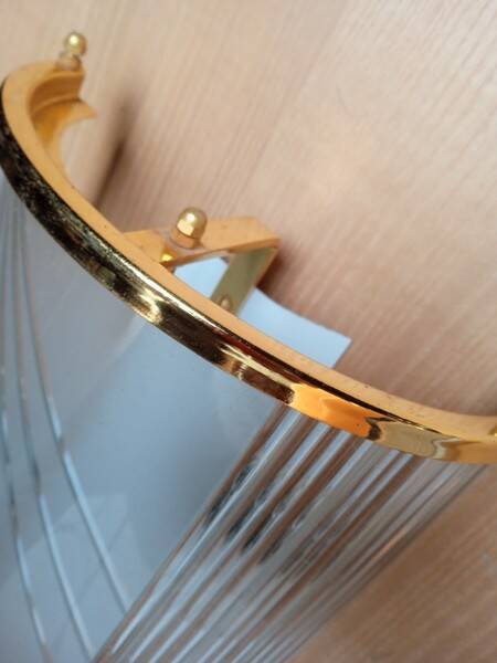 Pair of vintage Hollywood Regency wall lights, 1980s