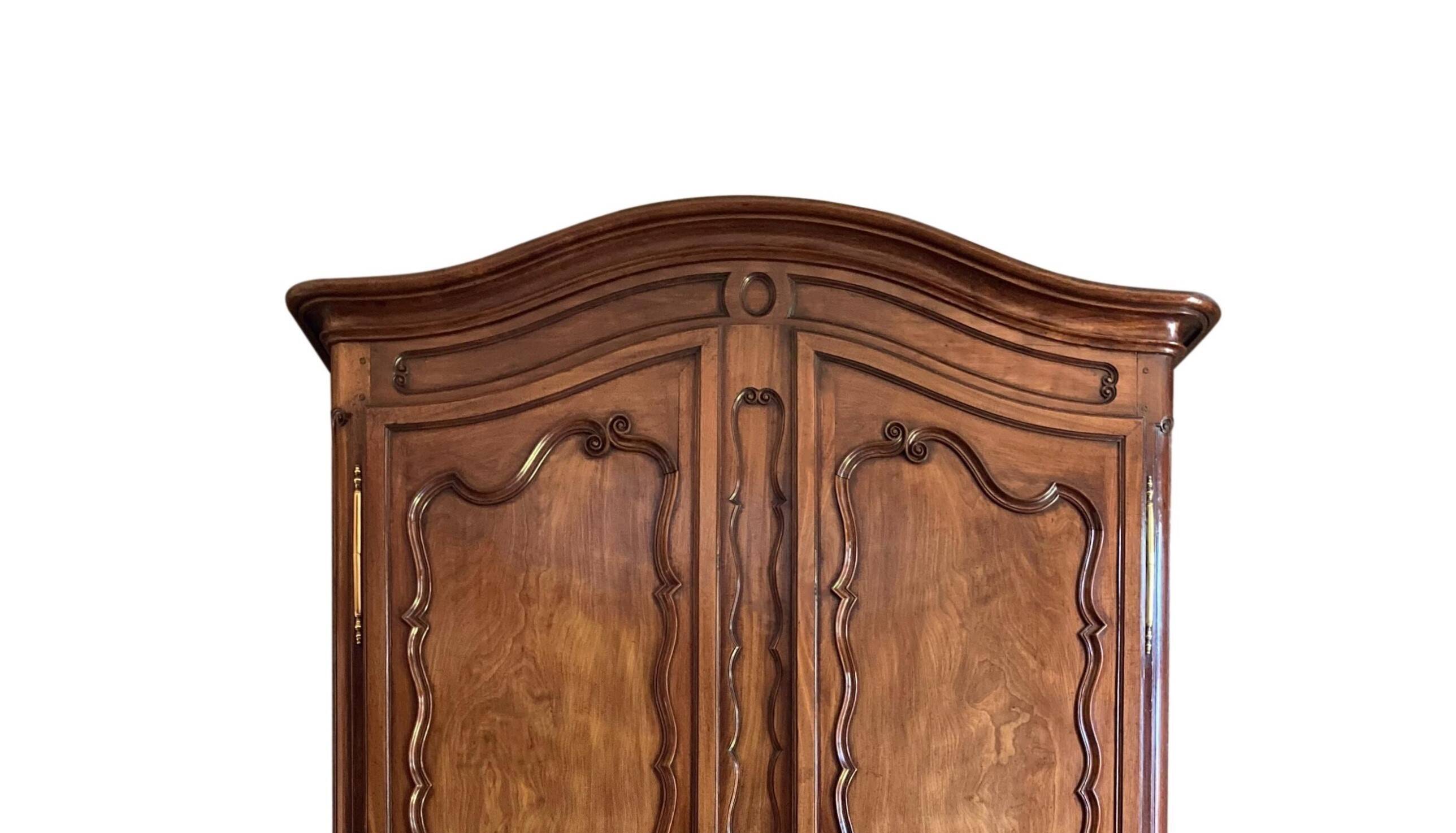 Mahogany port cabinet Nantes 18th century