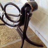 Curved wooden cradle