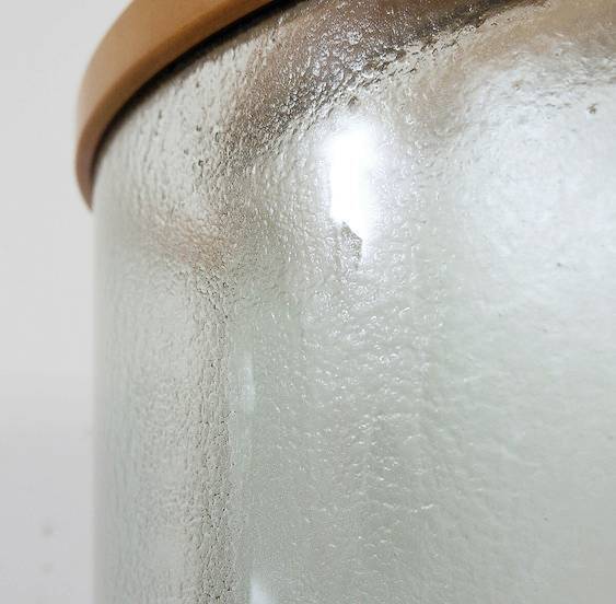 Glass Voyeur Screen / Room Divider by Vittorio Livi for Fiam - 1990s