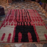 Tapis abstrait boujaad 154x240cm