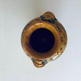 Terracotta jar shaped vase