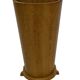 Vintage umbrella holder in oak basket storage design of the 1960s minimalis