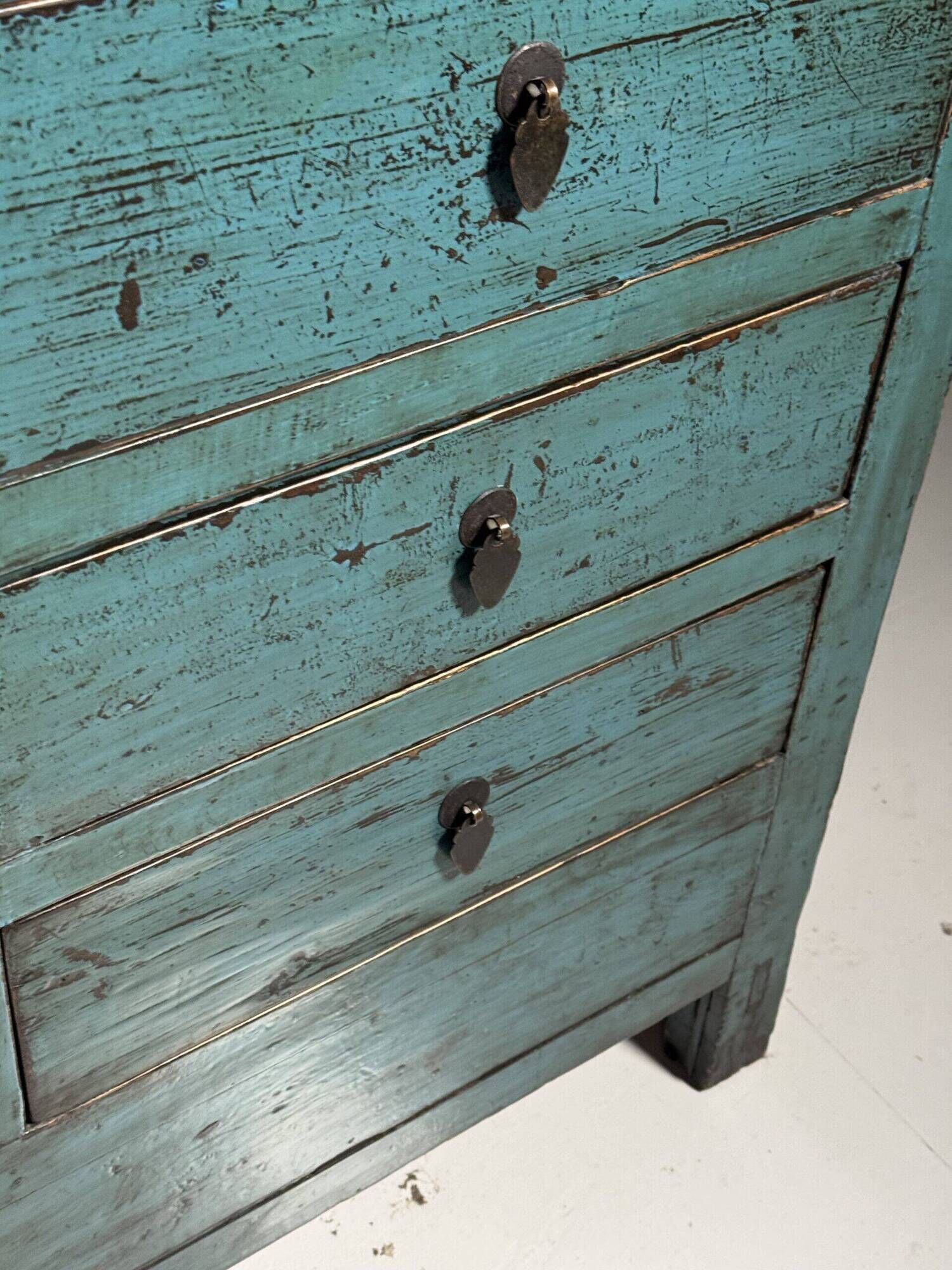 Chinese blue sideboard