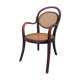 Fauteuil enfant Thonet en cannage vintage