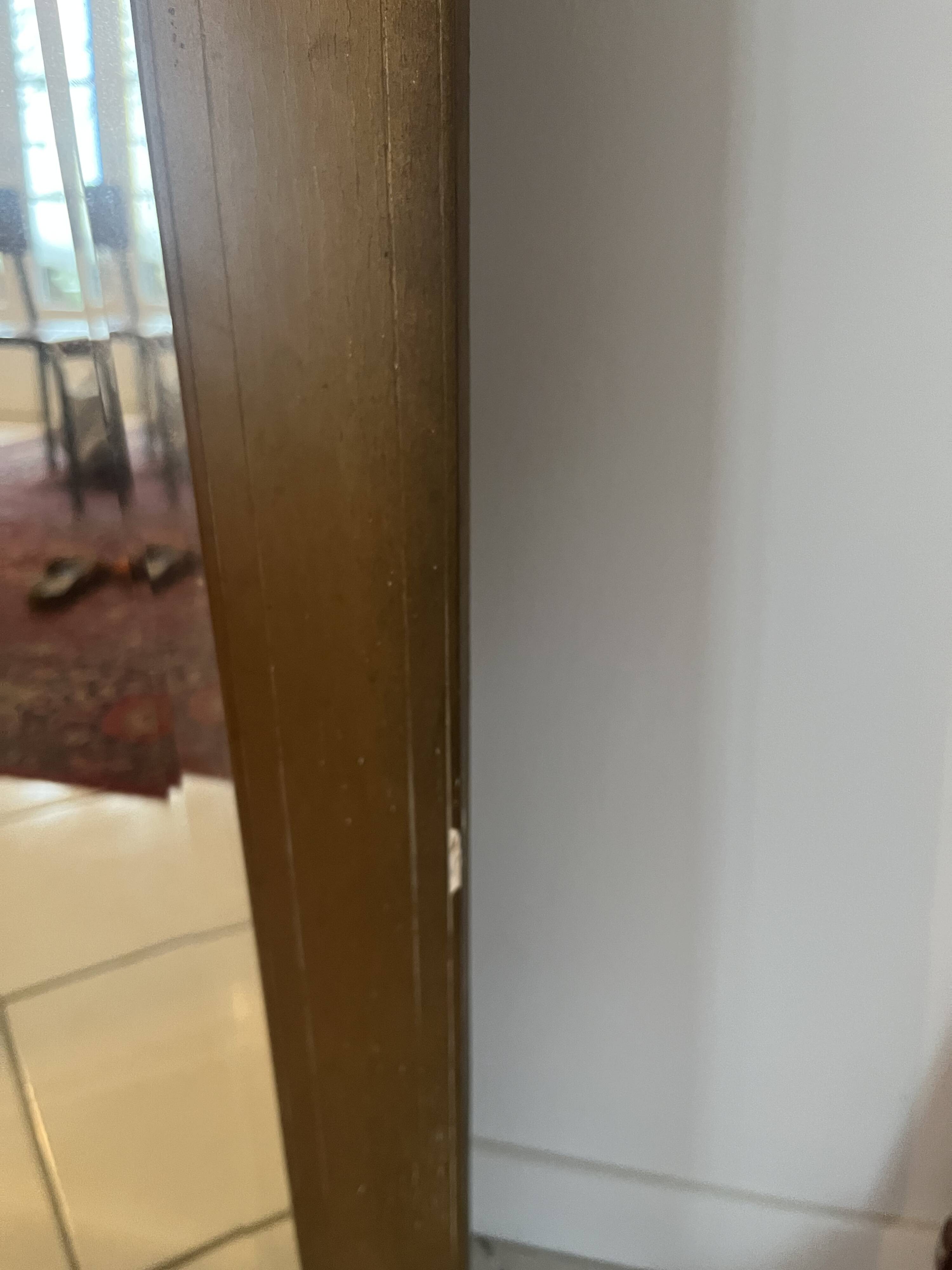 Antique art deco mirror